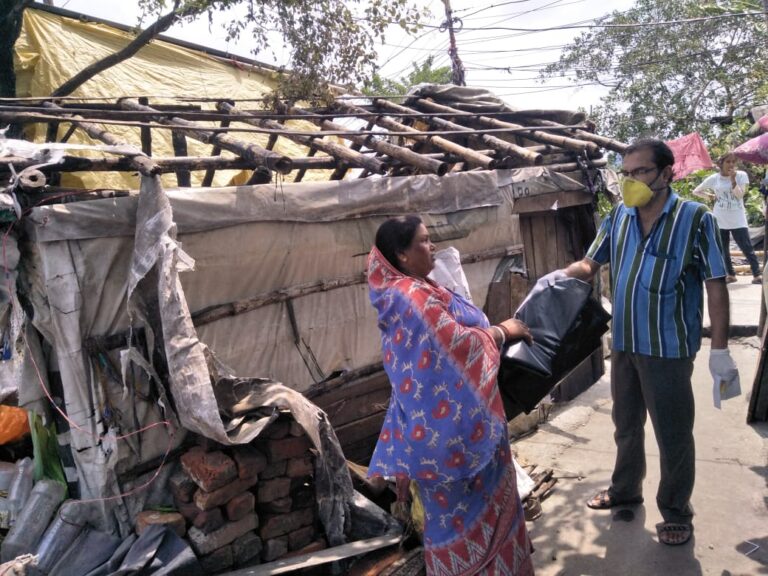 tarpaulin distribution