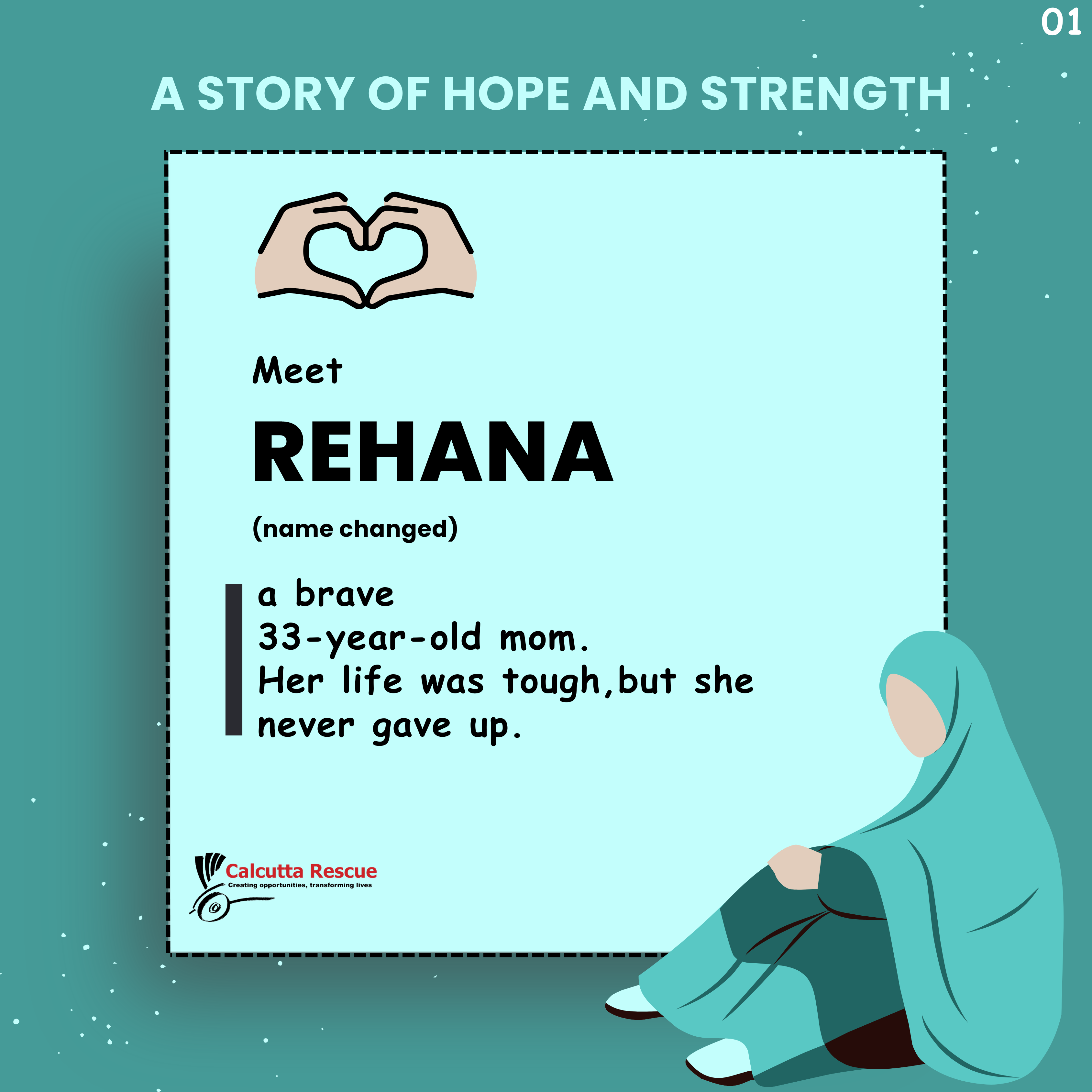 Read more about the article Even Domestic Abuse can’t Stop Rehana from being Independent